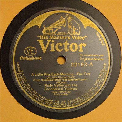 Rudy Vallée And His Connecticut Yankees - A Little Kiss Each Morning / I'll Be Reminded Of You download mp3 flac