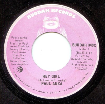 Paul Anka - Hey Girl / You And Me Today download mp3 flac