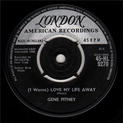 Gene Pitney - (I Wanna) Love My Life Away download mp3 flac