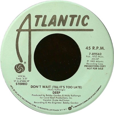 Deep - Don't Wait (Till It's Too Late) download mp3 flac