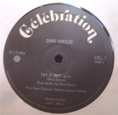 Gino Soccio - Try It Out download mp3 flac