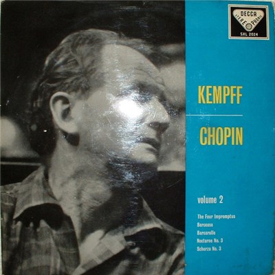 Kempff, Chopin - Volume 2 (The Four Impromptus / Berceuse / Barcarolle / Nocturne No. 3 / Scherzo No. 3) download mp3 flac