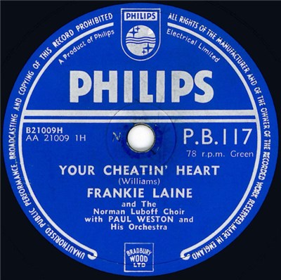 Frankie Laine - Your Cheatin' Heart / I Believe download mp3 flac