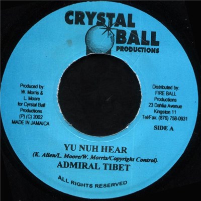 Admiral Tibet - Yu Nuh Hear download mp3 flac