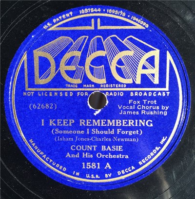 Count Basie And His Orchestra - I Keep Remembering (Someone I Should Forget) download mp3 flac