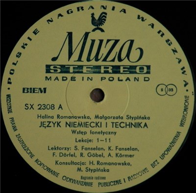 Halina Romanowska i Małgorzata Stypińska - Język Niemiecki I Technika download mp3 flac