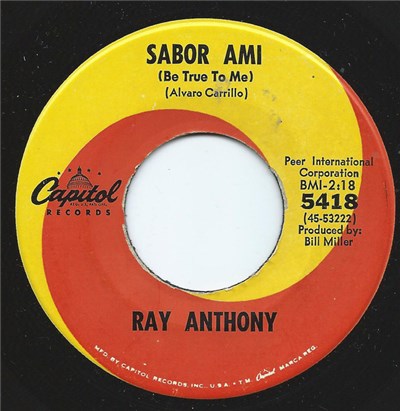 Ray Anthony - Sabor Ami / Skunk In A Trunk download mp3 flac