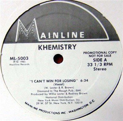 Khemistry - I Can't Win For Losing download mp3 flac