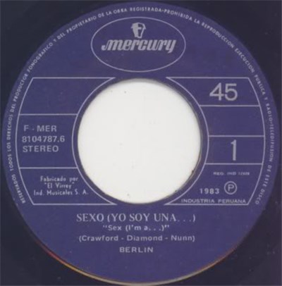 Berlin - Sexo (Yo Soy Una...) = Sex (I'm A...) download mp3 flac