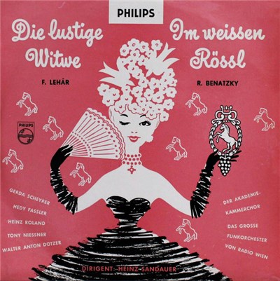 F. Lehár / R. Benatzky Dirigent: Heinz Sandauer - Die Lustige Witwe / Im Weissen Rössl download mp3 flac