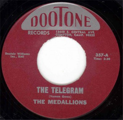 The Medallions - The Telegram / Coupe De Ville Baby download mp3 flac