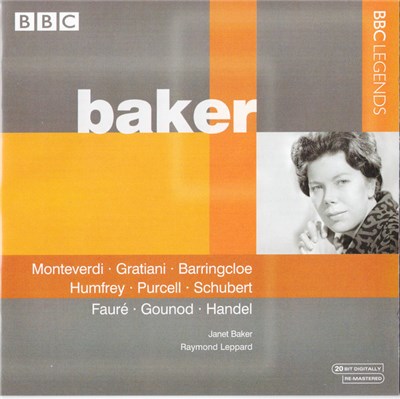 Janet Baker, Raymond Leppard, Monteverdi, Gratiani, Barringcloe, Humfrey, Purcell, Schubert, Fauré, Gounod, Handel - Monteverdi · Purcell · Fauré, Etc. download mp3 flac