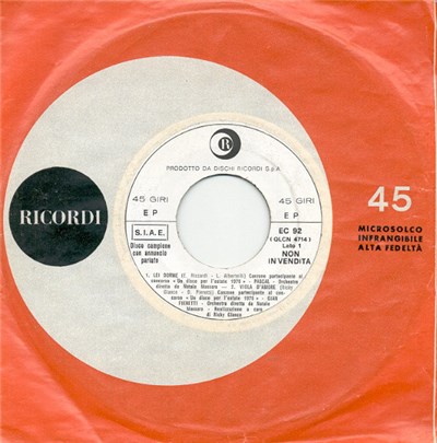 Various - Disco Campione Con Annuncio Parlato download mp3 flac