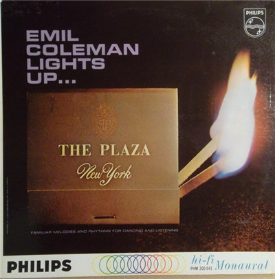 Emil Coleman And His Orchestra - Emil Coleman Lights Up The Plaza download mp3 flac