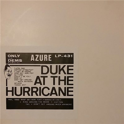 Duke Ellington - Duke at the Hurricane download mp3 flac