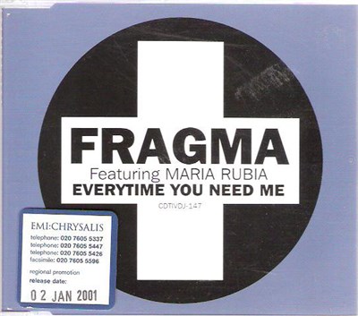 Fragma - Everytime You Need Me download mp3 flac