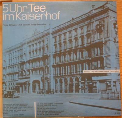 Hans Schepior Mit Seinem Tanzensemble - 5-Uhr-Tee Im Kaiserhof download mp3 flac