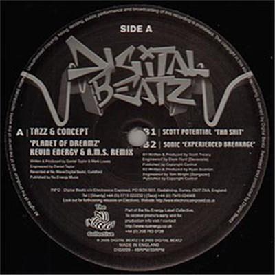 Tazz & Concept / Scott Potential / Sonic - Planet Of Dreamz (Remix) / Tha Shit / Experienced Breakage download mp3 flac