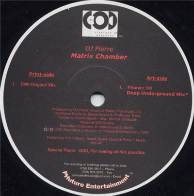 DJ Pierre - Matrix Chamber download mp3 flac