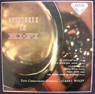 Albert Wolff ∙ Paris Conservatoire Orchestra - Overtures In Hi-Fi download mp3 flac