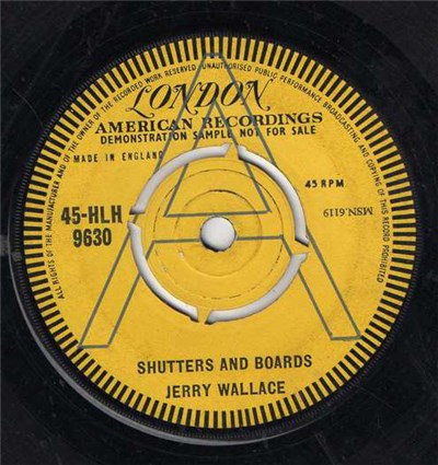 Jerry Wallace - Shutters And Boards download mp3 flac