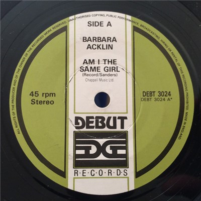 Barbara Acklin - Am I The Same Girl download mp3 flac