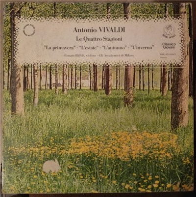 Antonio Vivaldi, Gli Accademici Di Milano, Renato Biffoli - Le Quattro Stagioni download mp3 flac