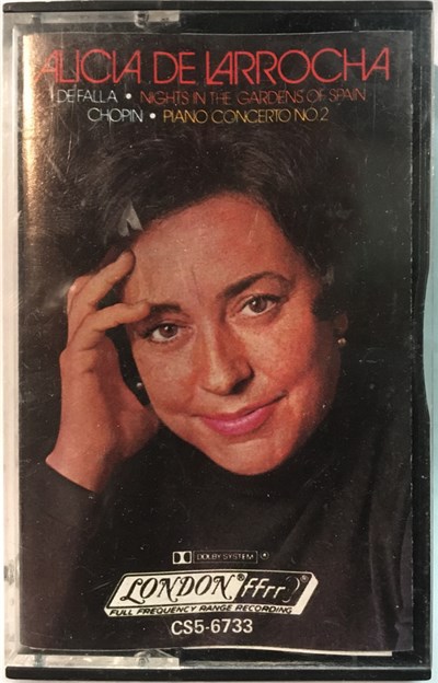 Alicia De Larrocha, De Falla, Chopin - Nights In The Gardens Of Spain / Piano Concerto No.2 download mp3 flac