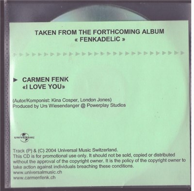 Carmen Fenk - I Love You download mp3 flac