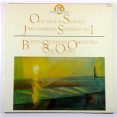 Olly Wilson / John Harbison - Boston Symphony Orchestra, Seiji Ozawa - Sinfonia / Symphony No. 1 download mp3 flac