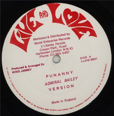 Admiral Bailey - Punanny / Healthy Body download mp3 flac