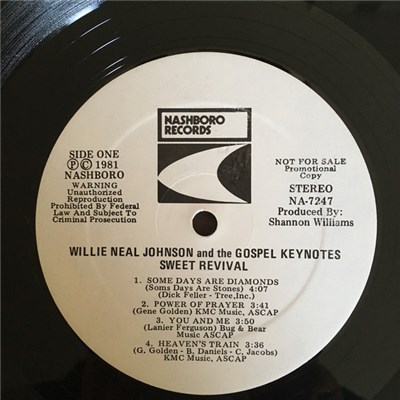 Willie Neal Johnson And The Gospel Keynotes - Sweet Revival download mp3 flac