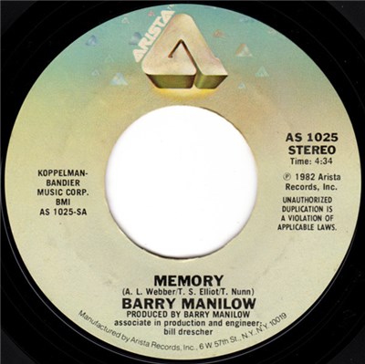 Barry Manilow - Memory download mp3 flac