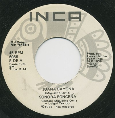 La Sonora Ponceña - Juana Bayona / Llore Y Rei download mp3 flac