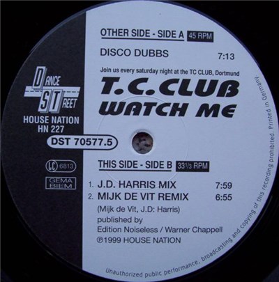T.C.Club - Watch Me download mp3 flac