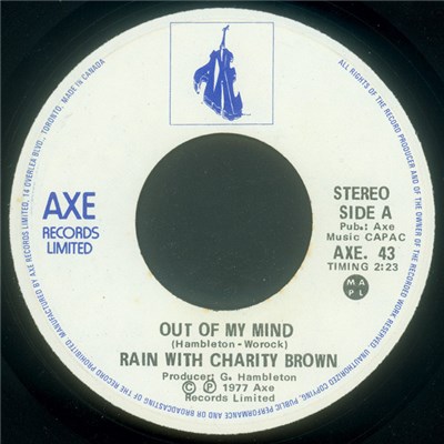 Rain with Charity Brown - Out Of My Mind download mp3 flac
