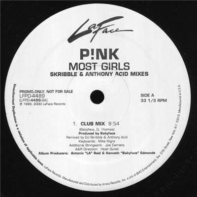 P!NK - Most Girls (Skribble & Anthony Acid Mixes) download mp3 flac