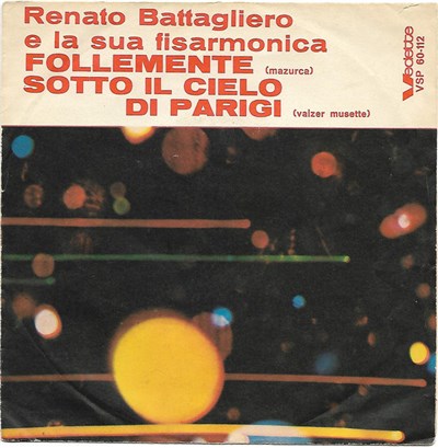 Renato Battagliero E La Sua Fisarmonica - Follemente / Sotto Il Cielo Di Parigi download mp3 flac