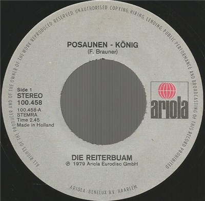 Die Reiterbuam - Posaunen - König download mp3 flac