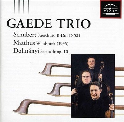 Schubert, Matthus, von Dohnányi, Gaede Trio - Gaede Trio Plays Schubert, Matthus & Dohnanyi download mp3 flac