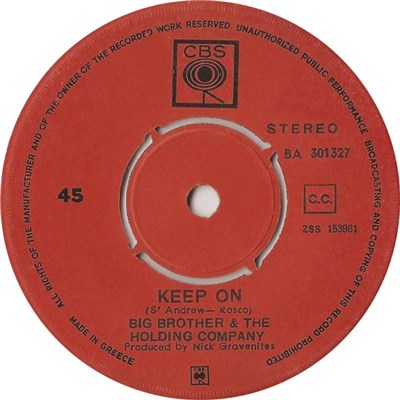Big Brother & The Holding Company - Keep On download mp3 flac