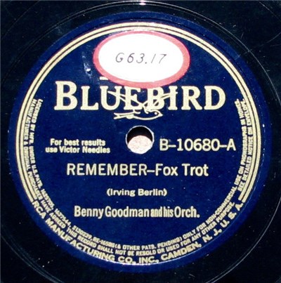 Benny Goodman And His Orchestra - Remember / Blue Skies download mp3 flac
