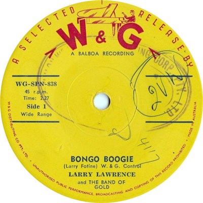 Larry Lawrence And The Band Of Gold - Bongo Boogie download mp3 flac