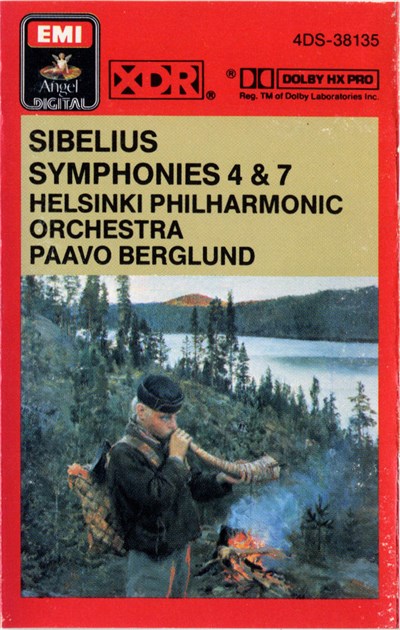 Sibelius, Helsinki Philharmonic Orchestra, Paavo Berglund - Symphonies 4 & 7 download mp3 flac