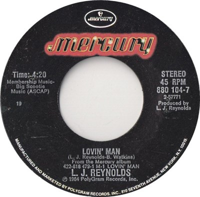 L.J. Reynolds - Lovin' Man download mp3 flac