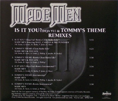 Made Men - Is It You?{Déjà Vu} & Tommy's Theme Remixes download mp3 flac