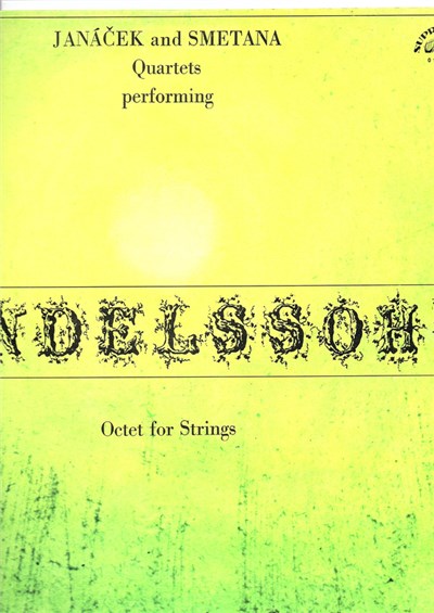 Janáček Quartet, Smetana Quartet - Mendelssohn - Octet For Strings download mp3 flac
