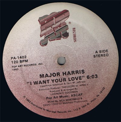 Major Harris - I Want Your Love download mp3 flac