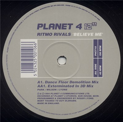 Ritmo Rivals - Believe Me download mp3 flac