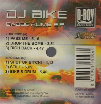 DJ Bike - Gabbe-Rome E.P. download mp3 flac